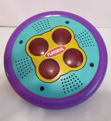 Playskool Sit 'n Spin-Electronic Top Only-1973-Vintage-Music-Lights-Works-Shown • $29.99