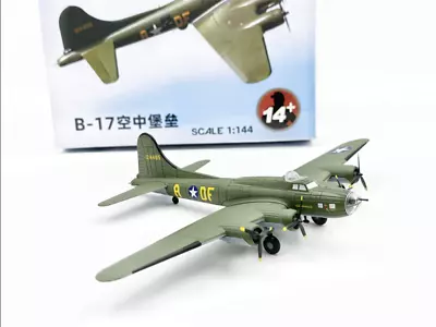 AMER COM 1/144 WWII USAAF B-17 Bomber  Memphis Belle  Diecast Aircraft Model • $26.88