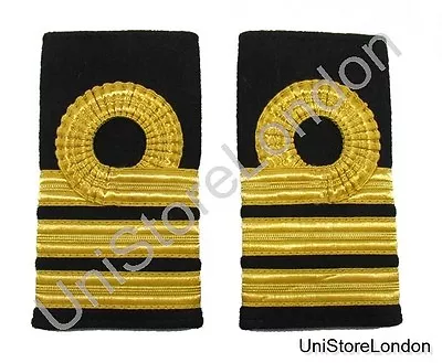 Epaulette Naval Commander Rank Marking 1 Curl 2 Bars R546 • $19.77