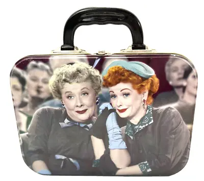 I LOVE LUCY “Friends Forever  And “Chocolate Factory” Tin Trinket Box Lucy Ethel • $9.88