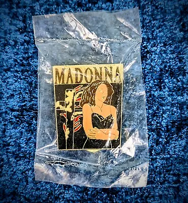 Madonna Sealed Like A Prayer Promo Pin Banned Burning Crosses Video Boy Toy 1989 • $65