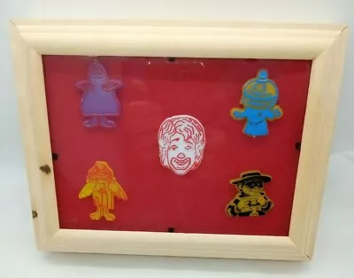 $34.78 • Buy 5 Vintage 70's McDonalds Character Rings Mayor McCheese Birdie Grimace Ronald 