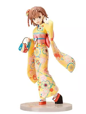 FuRyu Aru Kagaku No Railgun T Misaka Mikoto Furisode Figure AMU-FNX259 • $165.81