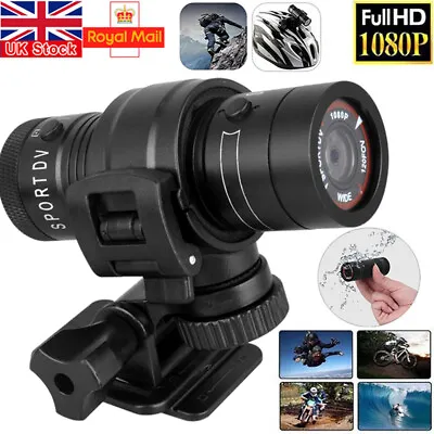 5.0 Mp 4K 1080P HD Motor Bike Motor Cycle Action Helmet Sport S Camera Cam NEW • £25.98