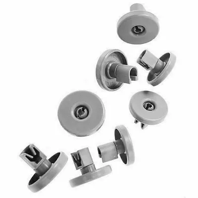 8x Set For Aeg Zanussİ Electrolux 40mm Dİshwasher Lower Basket Wheel Spare Part • £6.95