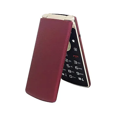 LG Wine Smart Android H410 Flip Button Touch Mobile Phone 4 GB Burgundy Unlocked • £59.99