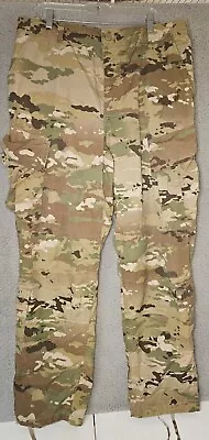 Army OCP Unisex Size Large Long Uniform Pants Cotton Multicam 8415-01-623-4547 • $29.99