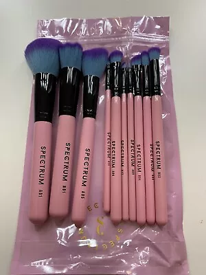 Spectrum Brushes 10 Piece Millennial Makeup Brush Set BRAND NEW AUTHENTIC • $79