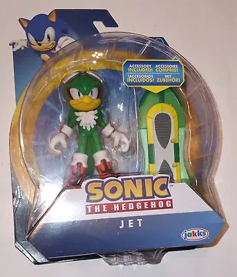 Sonic The Hedgehog Jet The Hawk With Type-J Board Jakks 4 Inch Figure • $24.99