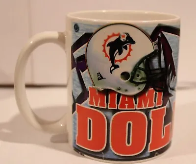 Miami Dolphins Vintage Unused Coffee Cup Officially Licensed Nfl Football Mug • $10