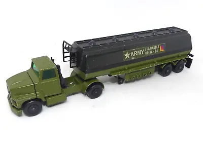 MATCHBOX BATTLE KINGS No.K-115 FORD ARTICULATED MILITARY TANKER • $55