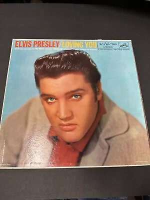 Original Press Of  Loving You  By Presley Elvis (Vinyl Record 1957) LPM-1515 • $35