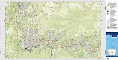 Katoomba 8930-1S Topographic Map 1:25k • $19.95