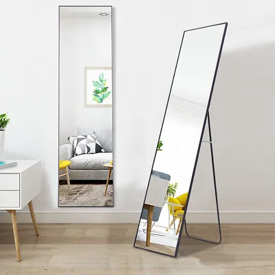 147 Long Mirror Full Length Standing/Hanging Mirror In Bathroom Bedroom Wardrobe • £31.94