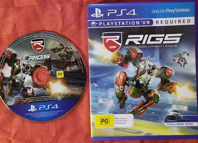 $14.95 • Buy RIGS Mechanized Combat League - Playstation 4 VR PS4 PSVR
