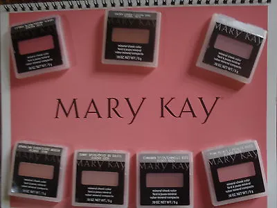 $32.99 • Buy Mary Kay Mineral Cheek Color Lot Of 2**shy Blush** 012974 +free Mini Brush Bnip