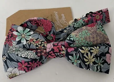 Otaa Men’s Bow Tie Two Brothers Of Australia Floral Adjustable Handmade • $35.18