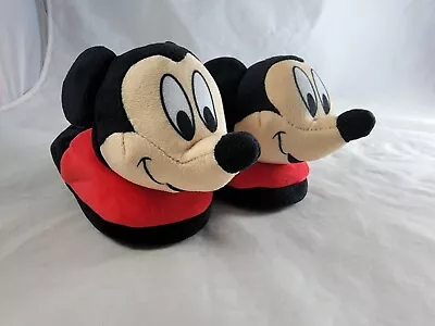 Disney Mickey Mouse Fun House Mickey Mouse Kids Slippers Size S 5/6 NWT • £9.90