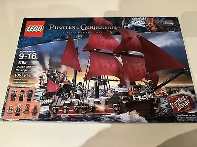 LEGO Pirates Of The Caribbean: Queen Anne's Revenge (4195) - NEW / Storage Traces • £760.28