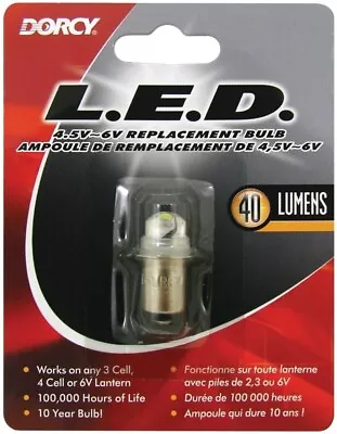 Dorcy 41-1644 100000 Hrs. Life 40 Lumen LED Flashlight Replacement Bulb 7117468 • $4.95