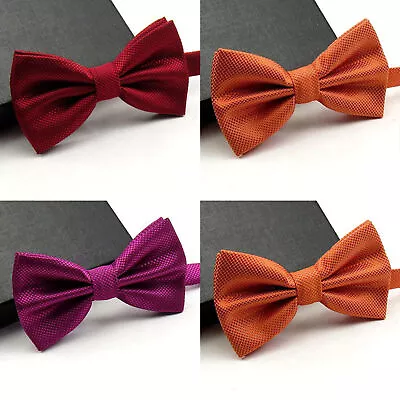 Bowtie Adjustable Handsome Fashion Novelty Bowtie Solid Color • $7.31