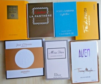 £3.85 • Buy WOMEN: Dior, Hermes, Chanel, Fendi, Cartier, Mugler Sample VIAL Travel Select: