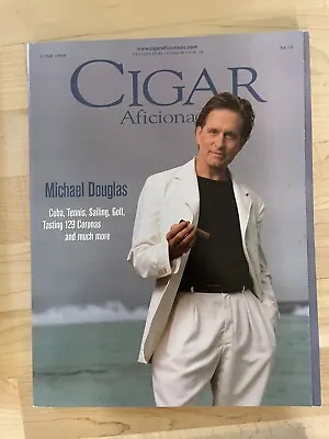 $5.99 • Buy Cigar Aficionado June 1998 Michael Douglas