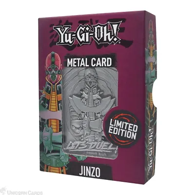 Yu-Gi-Oh! Limited Edition Collectable Metal Card - Jinzo :: • £3.19