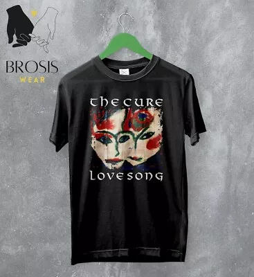 Vintage 80's The Cure T-shirt Love Song Album Shirt The Cure Shirt Rock 80's • $36.09