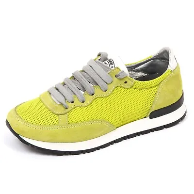 D2850 Sneaker Donna P448 ALABAMA Tissue Lime Shoe Woman • $225.28