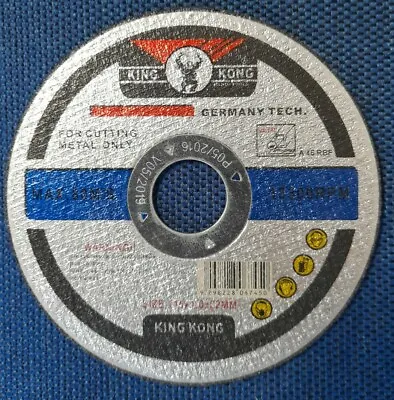 $48.50 • Buy 50x 115mm 4.5  Inch Metal Cutting Discs Abrasives Cut Off Wheel 115x1x22mm#K6745