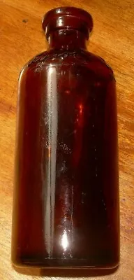 Vintage Lysol Brown Glass Bottle- Cork Top • $12