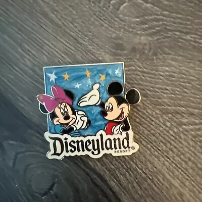 Disney Pin Disneyland Resort Mickey Minnie Mouse Walt Travel Company 2013 • $0.01