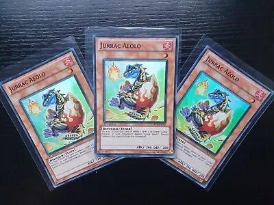 Yugioh - Jurrac Aeolo - HA04-EN017 - Super Rare - 1st Edition - LP X3 • £11