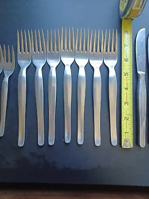 Mcm Minamalist Silverware 20 Pcs. Solingen Germany Stainless Sreel Flatware • $48