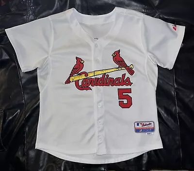 Majestic St. Louis Cardinals Albert Pujols #5 MLB Authentic Cool Base Jersey • $55