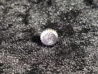 £49.99 • Buy Genuine Vintage Rolex Oyster Steel Watch Crown, 6mm X 2.60mm, Tap 11 Damaged Tap
