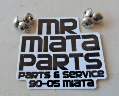 90-97 Mazda Miata New SCREWS For Fuel Pump Tank Access Panel Cover NA 91 92 93 • $16.95