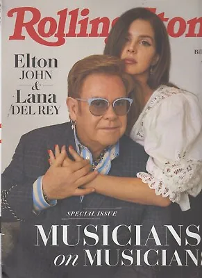 Rolling Stone Special Issue Musicians Elton John & Lana Del Rey Nov 2019 • £8.03