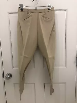 Vintage 1980’s Harry Hall Of London Equestrian Riding Pants Jodhpurs 28” Waist • $20