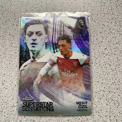 2018-19 Topps Chrome Premier League - Superstar Sensations #SS-MO Mesut Ozil • $2