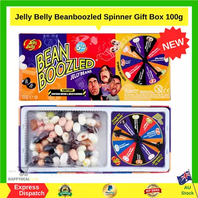 Jelly Belly BEAN BOOZLED Jelly Beans Spinner Wheel Game 5th Edition100g Gift Box • $14.50