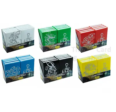 Dragon Shield Cube Shell Card Booster Drafting Storage Box Holders Standard • $16.50