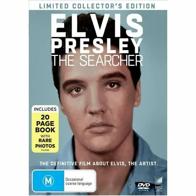 ELVIS Presley - The Searcher DVD BEST MUSIC DOCUMENTARY LIMITED ED. BRAND NEW R4 • $19.98
