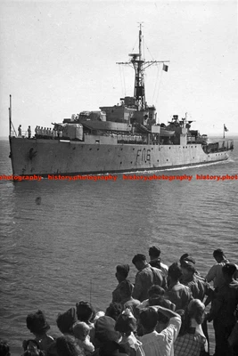 £3.50 • Buy F003045 HMS Amethyst F116. Suez Canal. 1950s