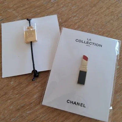 CHANEL Gold Holiday Christmas Limited Edition 2023 Novelty 2 Set Pin Bracelet • $85.44