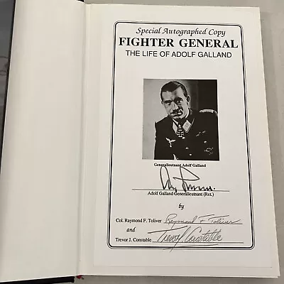 Fighter General The Life Of Adolf Galland Special Autographed Copy 1990 HCDJ • $54.99