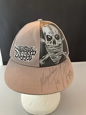 MONSTER JAM GRAVE DIGGER Trucker Hat Men Son-Uva Snap Back Ball Cap 4 Autograph • $12.99