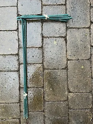 Pack Of 6 X Garden Linked Metal Herbaceous Plant Support (61 X 30cm)  • £6