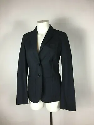PAUL SMITH X - Navy Blue Pinstripe Jacket Blazer With Floral Lining - Size 40 • $40